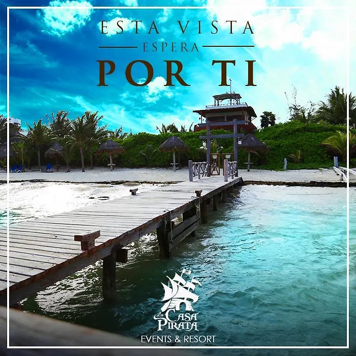 Casa Pirata Villa Puerto Morelos